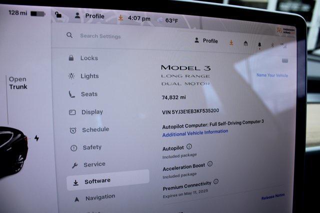 used 2019 Tesla Model 3 car, priced at $19,990