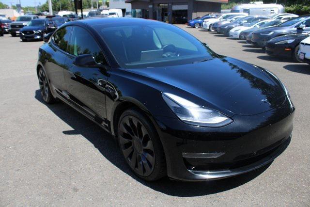 used 2022 Tesla Model 3 car, priced at $31,800