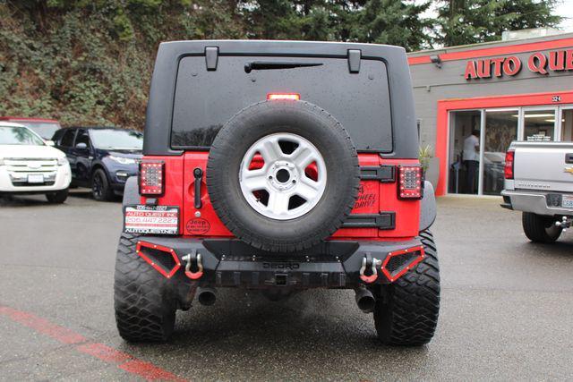 used 2016 Jeep Wrangler Unlimited car, priced at $23,500