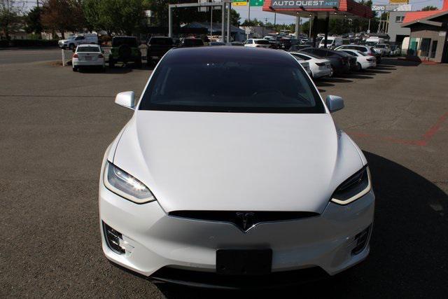 used 2020 Tesla Model X car, priced at $41,900
