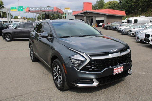 used 2023 Kia Sportage Hybrid car, priced at $21,500