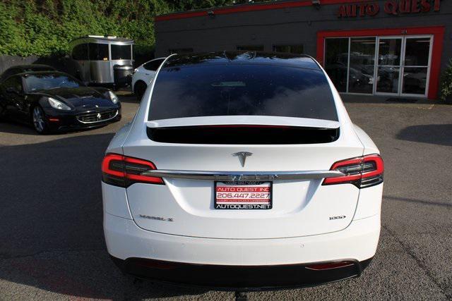 used 2018 Tesla Model X car, priced at $25,900
