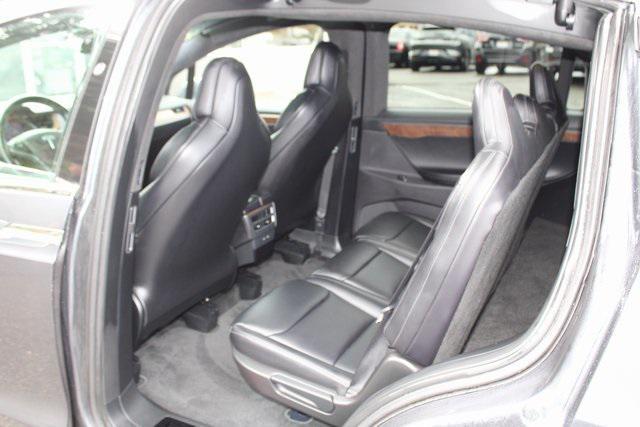 used 2018 Tesla Model X car, priced at $27,500