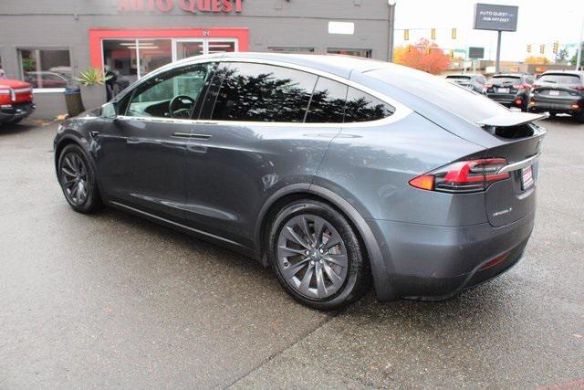 used 2018 Tesla Model X car, priced at $27,500