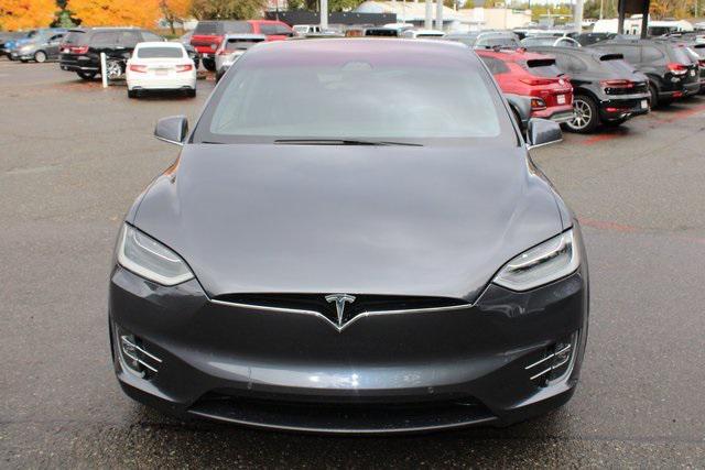 used 2018 Tesla Model X car, priced at $27,500