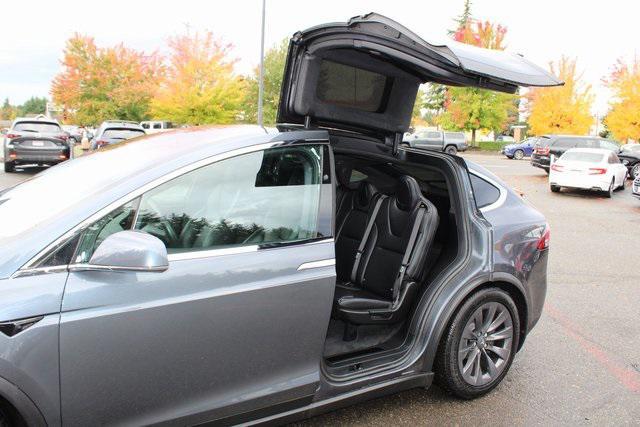 used 2018 Tesla Model X car, priced at $27,500