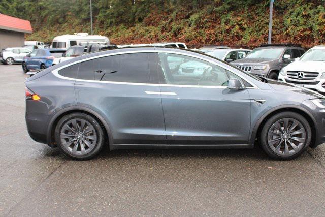 used 2018 Tesla Model X car, priced at $27,500