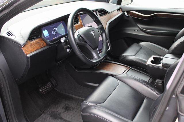 used 2018 Tesla Model X car, priced at $27,500