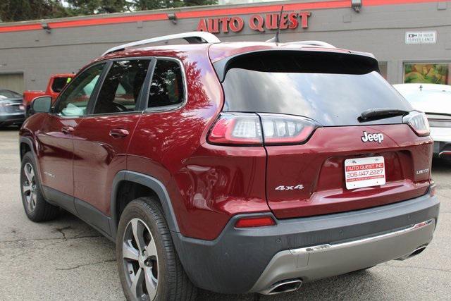 used 2019 Jeep Cherokee car, priced at $17,471