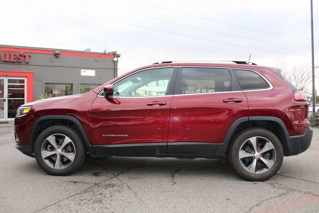 used 2019 Jeep Cherokee car, priced at $17,471