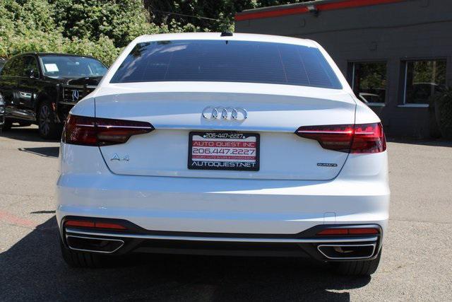 used 2021 Audi A4 car, priced at $23,641