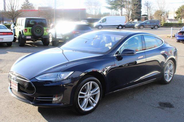 used 2013 Tesla Model S car, priced at $12,500