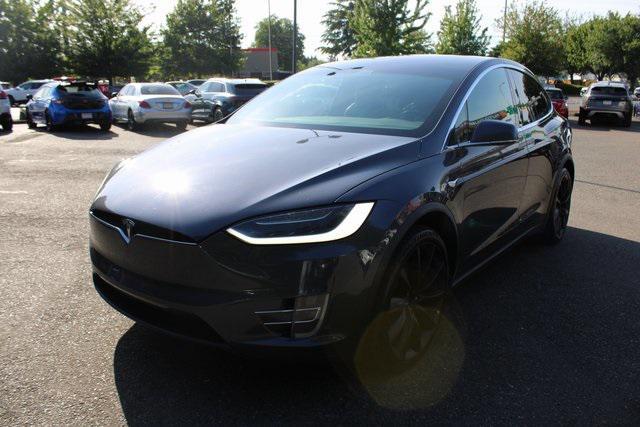 used 2017 Tesla Model X car, priced at $23,900