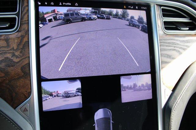 used 2017 Tesla Model X car, priced at $23,900