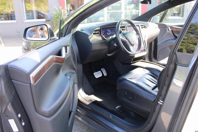 used 2017 Tesla Model X car, priced at $23,900