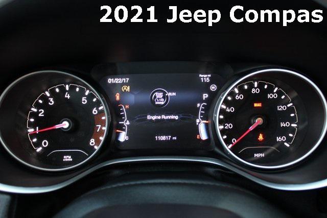 used 2021 Jeep Compass car, priced at $14,700