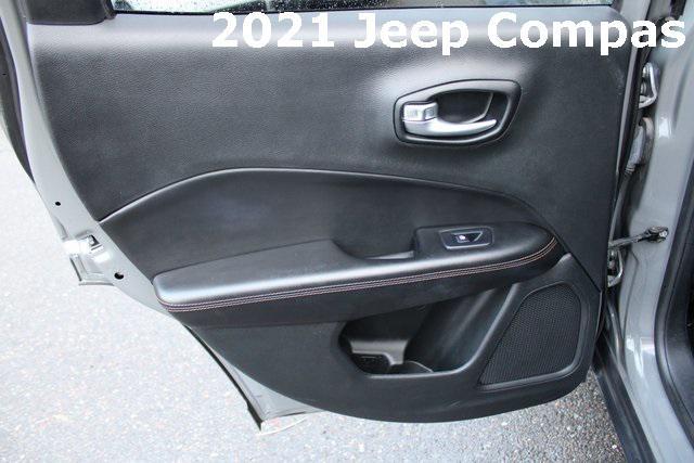 used 2021 Jeep Compass car, priced at $16,393