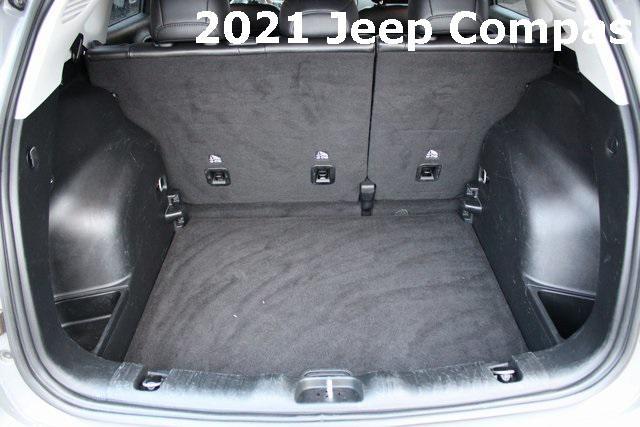 used 2021 Jeep Compass car, priced at $14,700