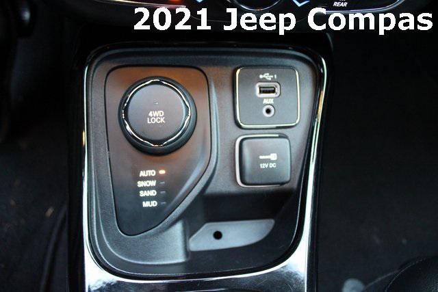 used 2021 Jeep Compass car, priced at $16,393