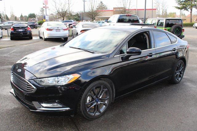 used 2018 Ford Fusion car, priced at $8,971