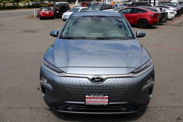 used 2021 Hyundai Kona EV car, priced at $19,990