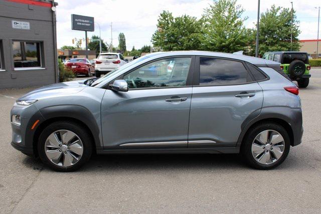 used 2021 Hyundai Kona EV car, priced at $19,990
