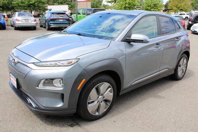 used 2021 Hyundai Kona EV car, priced at $19,990