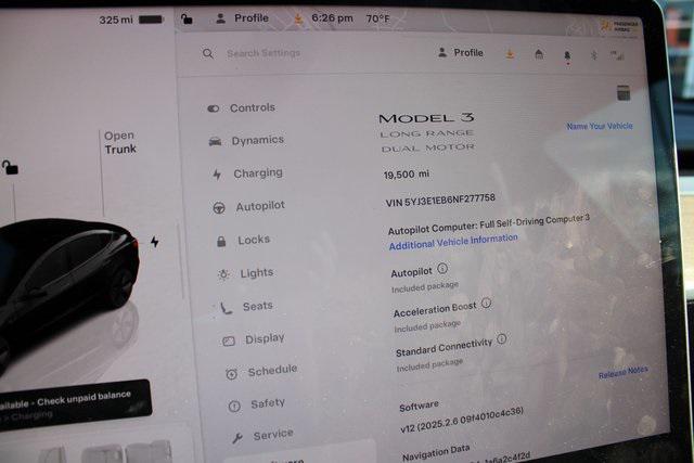 used 2022 Tesla Model 3 car, priced at $24,800