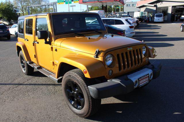 used 2014 Jeep Wrangler Unlimited car, priced at $19,900