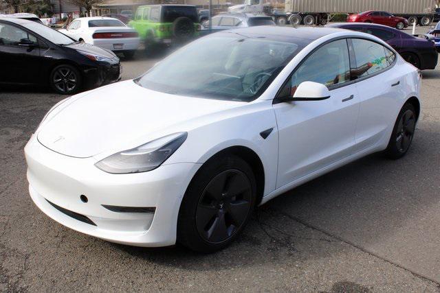 used 2021 Tesla Model 3 car, priced at $20,850