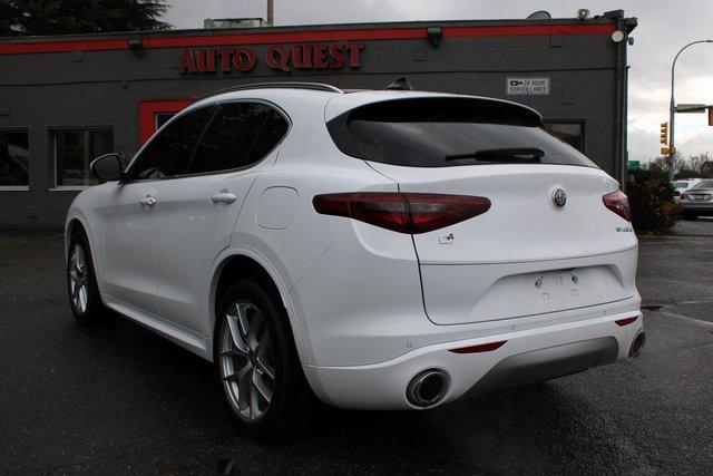 used 2021 Alfa Romeo Stelvio car, priced at $27,400