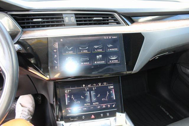 used 2019 Audi e-tron car, priced at $24,800