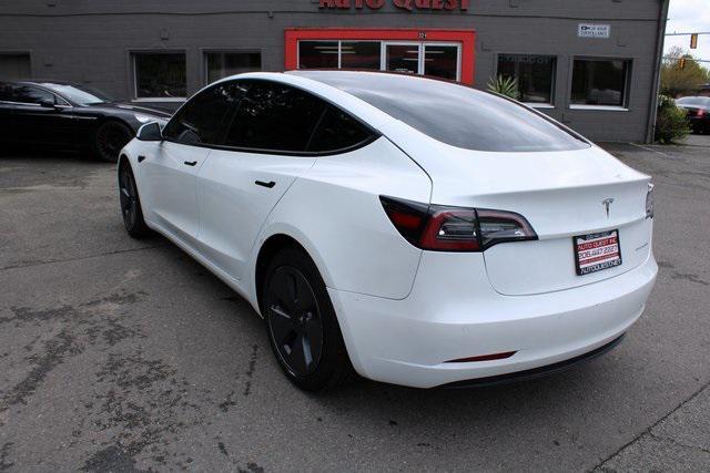 used 2022 Tesla Model 3 car