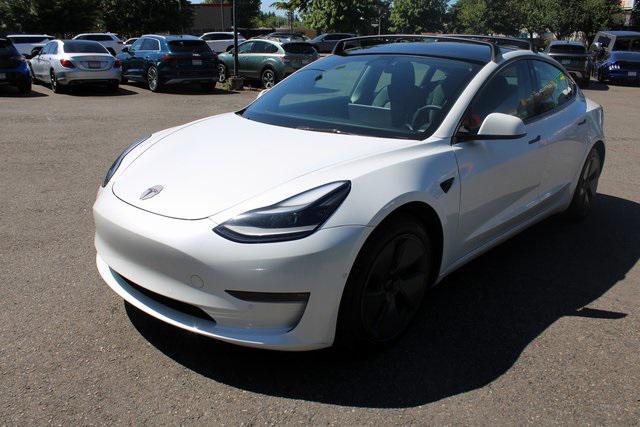 used 2022 Tesla Model 3 car, priced at $25,900