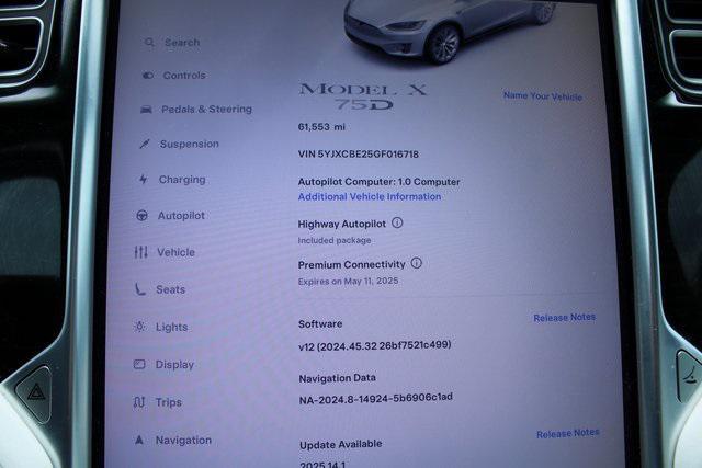 used 2016 Tesla Model X car, priced at $24,990