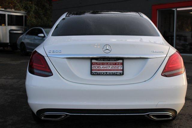 used 2021 Mercedes-Benz C-Class car, priced at $31,900