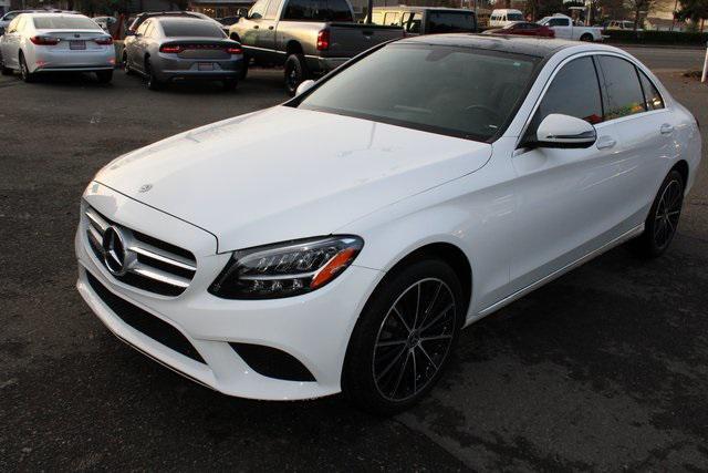 used 2021 Mercedes-Benz C-Class car, priced at $31,900