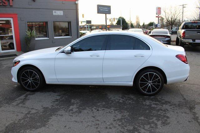 used 2021 Mercedes-Benz C-Class car, priced at $31,900