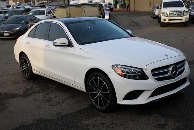 used 2021 Mercedes-Benz C-Class car, priced at $31,900