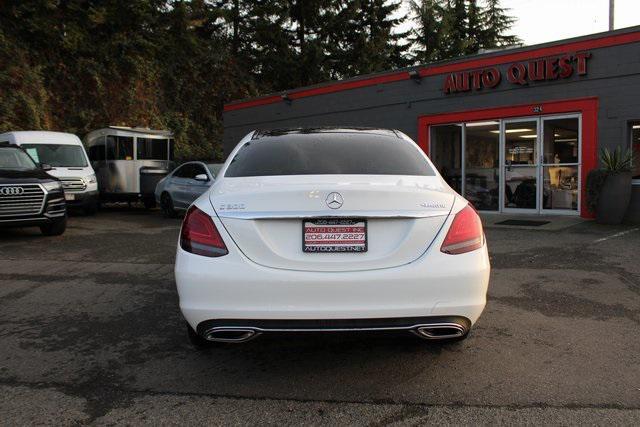 used 2021 Mercedes-Benz C-Class car, priced at $31,900