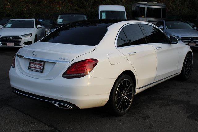 used 2021 Mercedes-Benz C-Class car, priced at $31,900