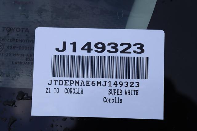 used 2021 Toyota Corolla car, priced at $15,857