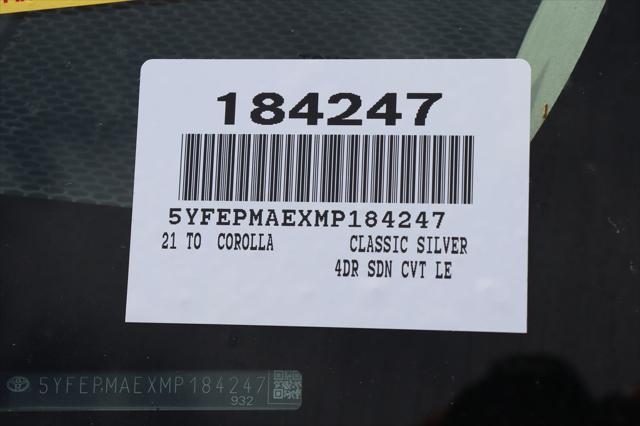 used 2021 Toyota Corolla car, priced at $15,477