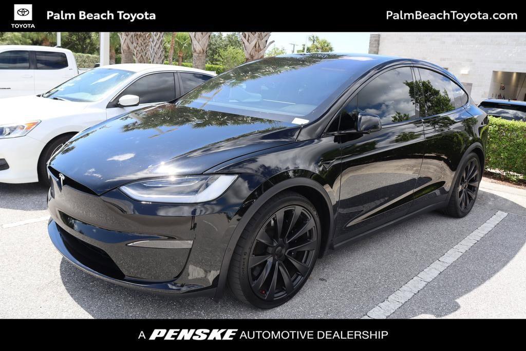 used 2022 Tesla Model X car, priced at $77,985