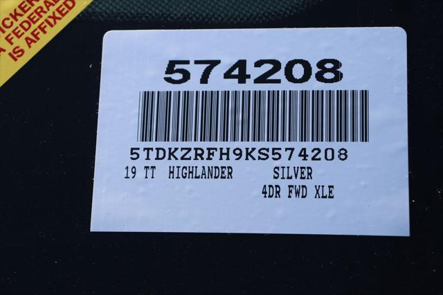 used 2019 Toyota Highlander car, priced at $20,977