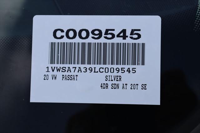 used 2020 Volkswagen Passat car, priced at $13,777