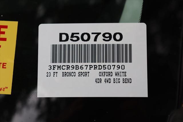 used 2023 Ford Bronco Sport car, priced at $24,977