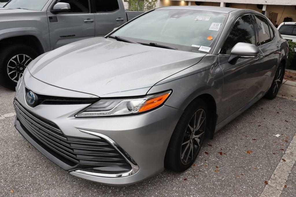 used 2022 Toyota Camry Hybrid car, priced at $24,477