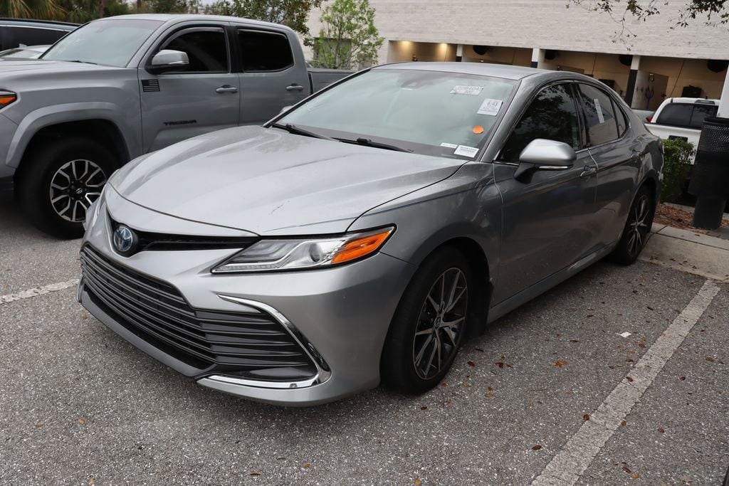 used 2022 Toyota Camry Hybrid car, priced at $24,477