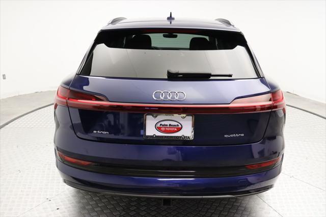 used 2021 Audi e-tron car, priced at $25,477